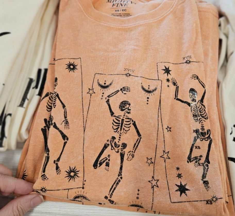 Dancing Skeleton Graphic Tee