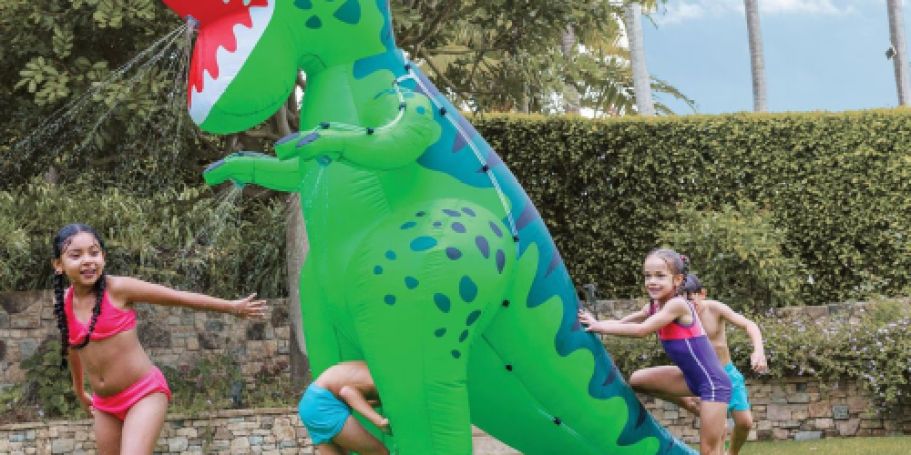 ROAR! Sam’s Club Slashes This $170 Giant Dino Sprinkler to Under $46