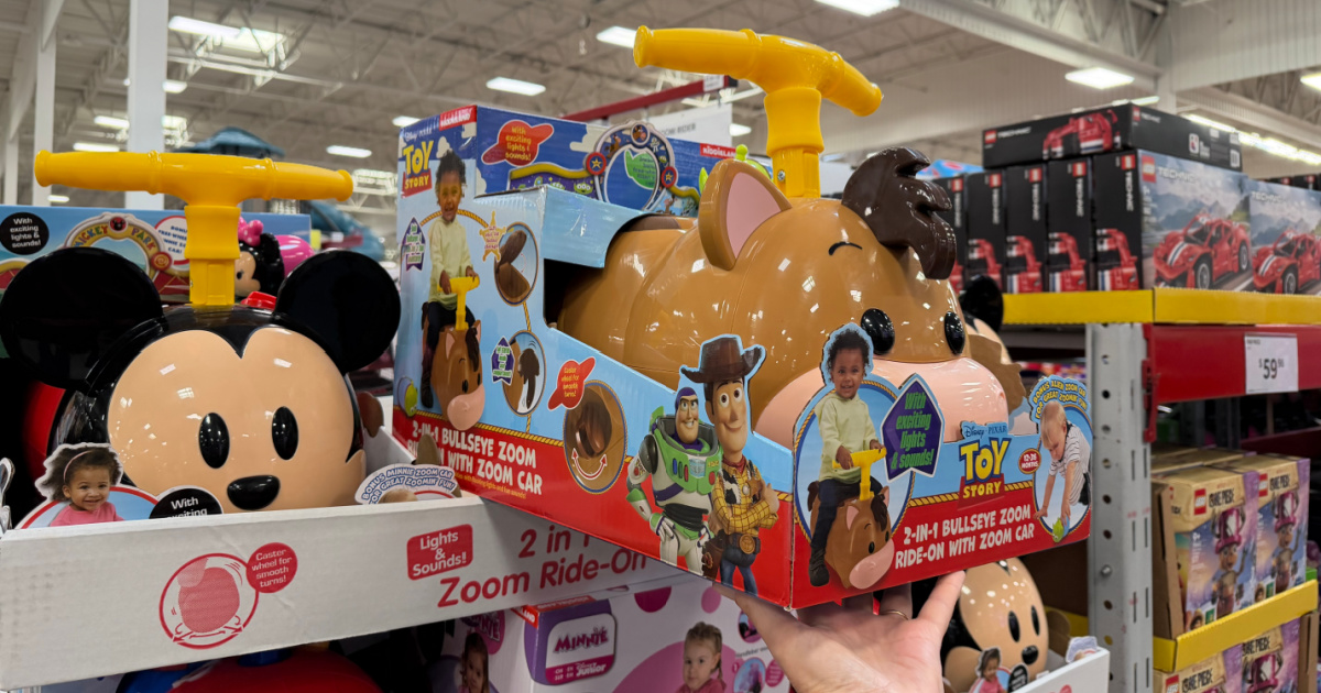 Disney 2-in-1 Zoom Ride-On w/ Zoom Car Just $34.98 at Sam’s Club