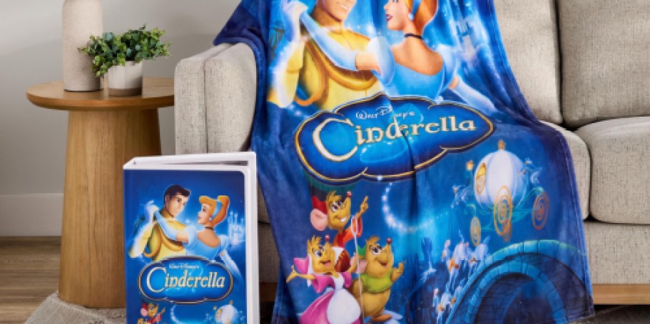 Disney Movie Throw Blanket w/ VHS Gift Box Just $19.98 on SamsClub.com | May Sell Out