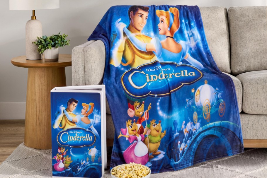 Disney Movie Throw Blanket w/ VHS Gift Box Just $19.98 on SamsClub.com | May Sell Out