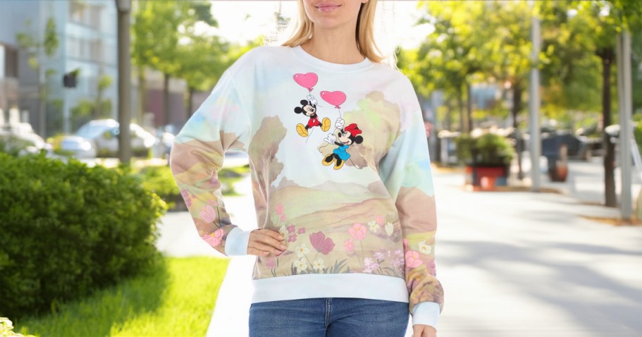 NEW Disney & Peanuts Scenic Sweatshirts Just $15.88 on Sam’s Club