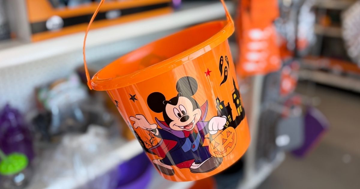 These Dollar Tree Disney Halloween Buckets Are a No-Brainer!