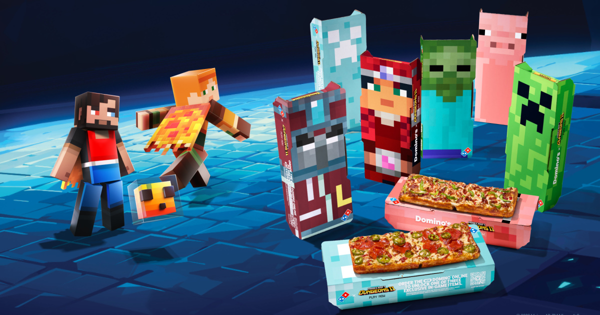 Domino’s Giving Away 20,000 FREE Minecraft Games ($30 Value!) – No Purchase Needed!