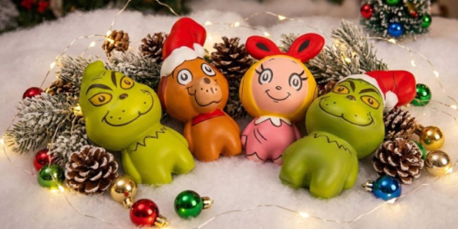 Grinch Stocking Stuffers! Get 12 Squishy Toys for Under $20 Shipped on Amazon