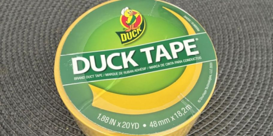 Duck Color Duct Tape Just $3.50 on Amazon (Reg. $6)