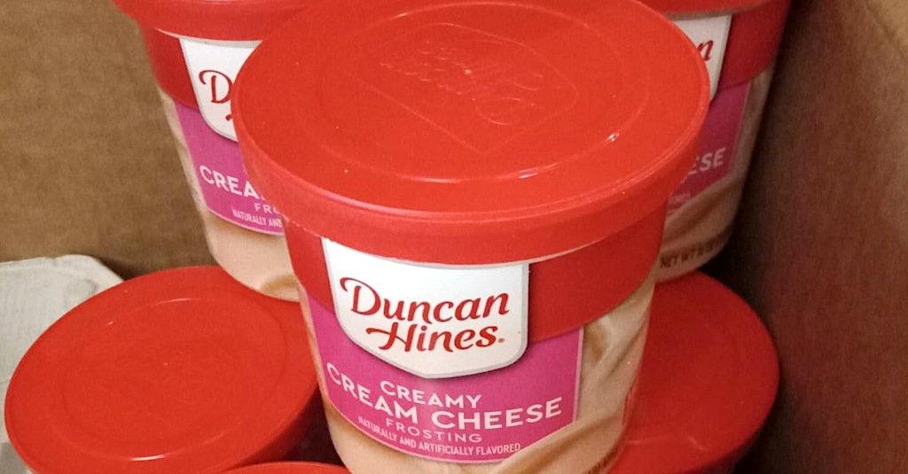 Duncan Hines cream cheese