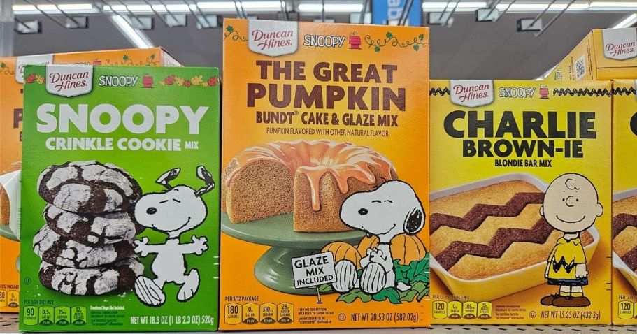 RUN! Duncan Hines Peanuts Baking Mixes Spotted at Walmart