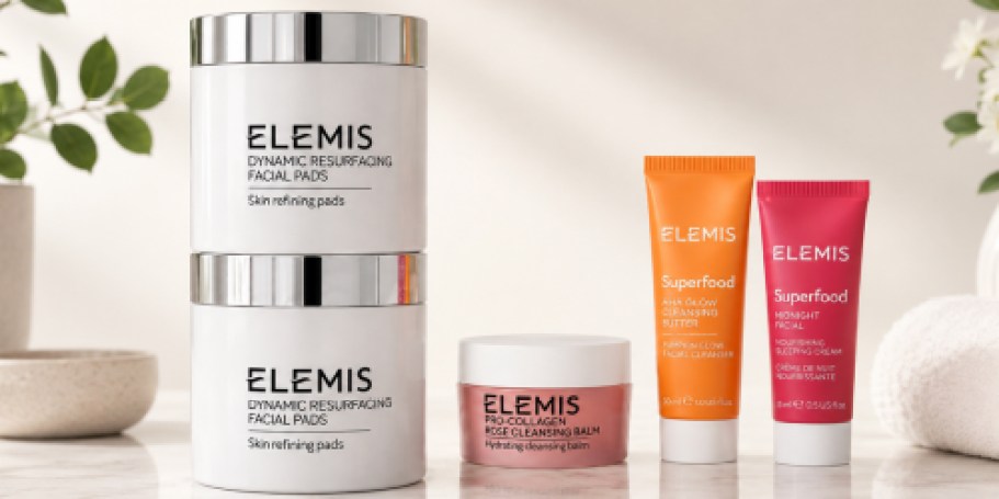 Elemis Skincare 5-Piece Set from $57.48 Shipped (Over $200 Value!)