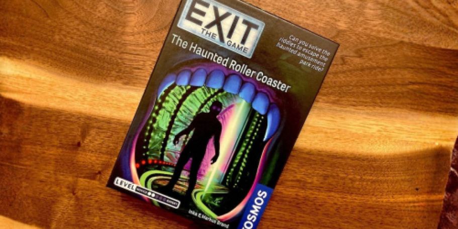 Bring The Escape Room Home! EXIT: The Game from $13 on Amazon