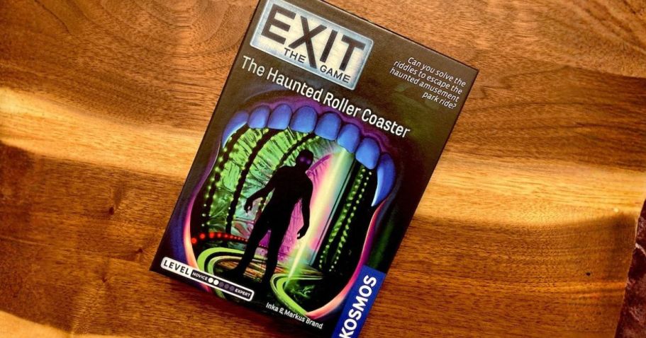 Bring The Escape Room Home! EXIT: The Game from $13 on Amazon