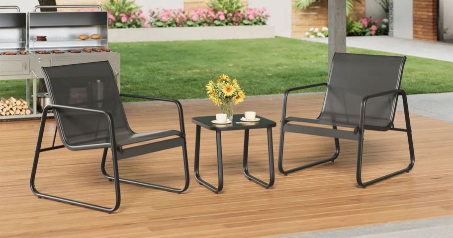 Wicker 3-Piece Patio Seating Set Only $76.99 Shipped on Wayfair.com (Reg. $190)