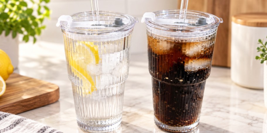 Glass Tumbler 2-Pack Just $7.99 on Amazon (Reg. $16)