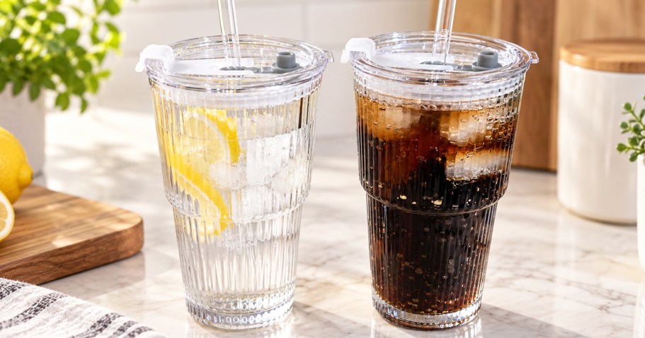 Glass Tumbler 2-Pack Just $7.99 on Amazon (Reg. $16)