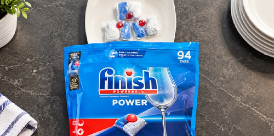 Finish Dishwasher Pods 94-Count Just $13.63 Shipped on Amazon