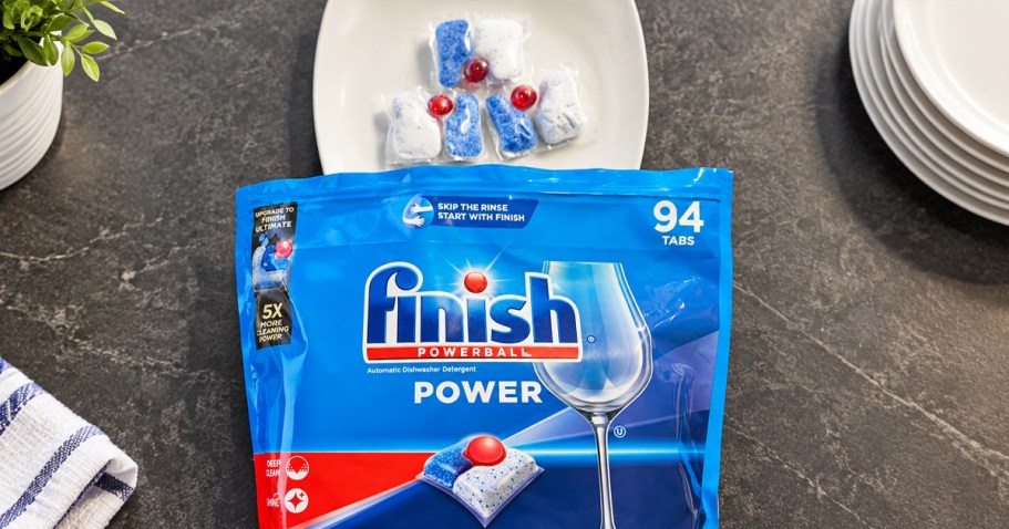 Finish Dishwasher Pods 94-Count Just $13.63 Shipped on Amazon
