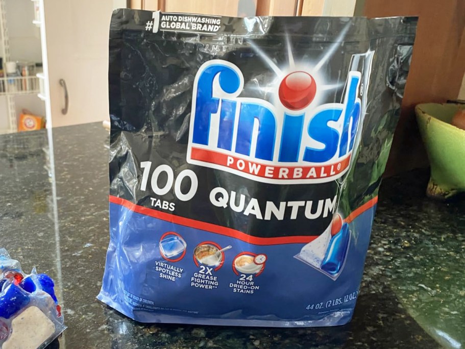 Finish Quantum Dishwasher Pods 100-Count Just $16.59 Shipped on Amazon