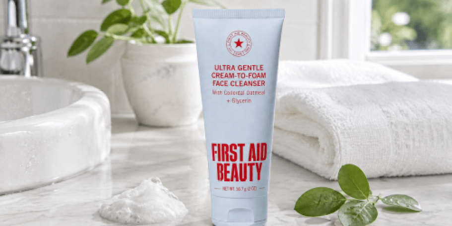 First Aid Beauty Face Cleanser Only $4.80 Shipped on Amazon (Reg. $12)