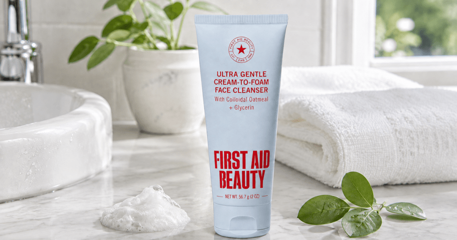 First Aid Beauty Face Cleanser Only $4.80 Shipped on Amazon (Reg. $12)