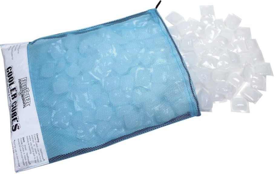 FlexiFreeze cooler Cubes w/ Reusable Ice bag