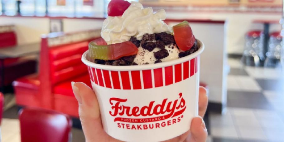 Score a $2 Freddy’s Frozen Custard (August 7-9 Only)