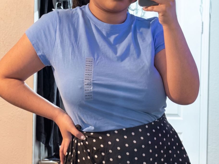 Up to 75% Off Free Assembly Clearance Tees, Shorts, Dresses, & More