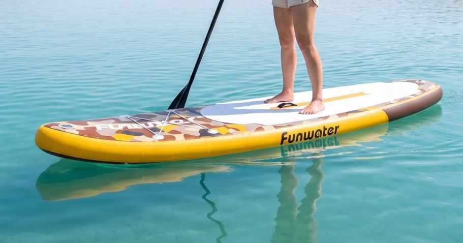 Up to 70% Off Inflatable Paddle Boards w/ Accessories on Amazon + Free Shipping