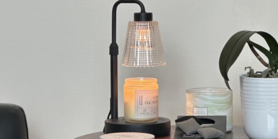 Candle Warmer Lamp w/ Timer & Extra Bulbs Only $9.99 on Amazon