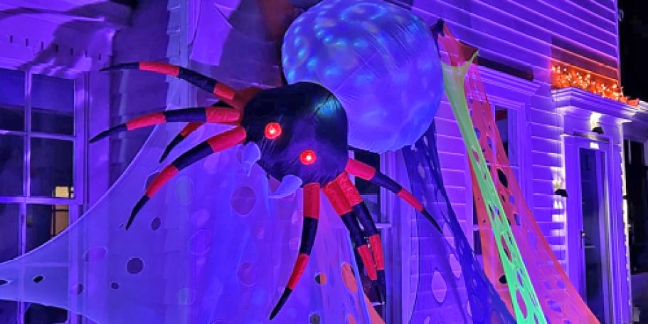 Inflatable 5′ Spider Just $19.99 Shipped on Amazon (Reg. $40)