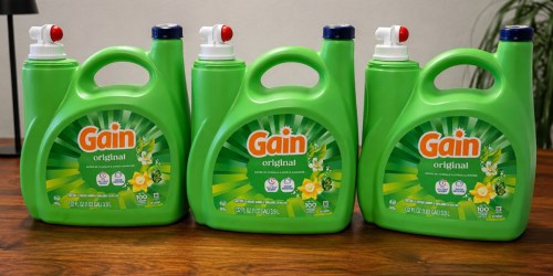 HUGE Gain Laundry Detergents Just $7 Each Shipped on Amazon