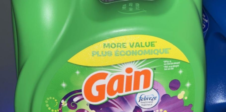 Stock Up! HUGE Gain Laundry Detergents Just $7 Each Shipped on Amazon