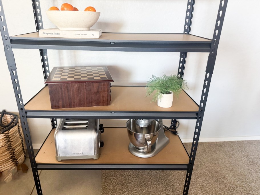Heavy-Duty 5-Tier Metal Storage Shelves from $20 Shipped (Reg. $100)