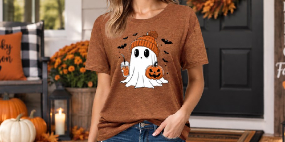GO! Women’s Halloween Shirts from $5.94 on Amazon (Reg. $20)