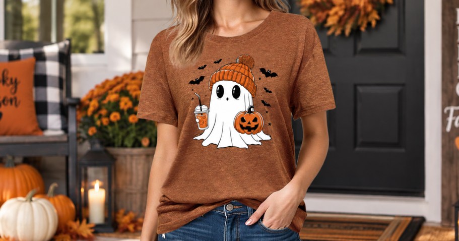 GO! Women’s Halloween Shirts from $5.94 on Amazon (Reg. $20)