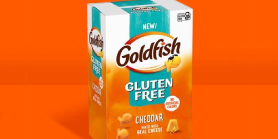NEW Gluten-Free Goldfish Crackers Coming in November