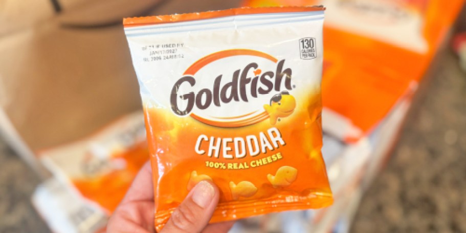 Goldfish Crackers 20-Count Variety Pack Just $6.57 Shipped on Amazon