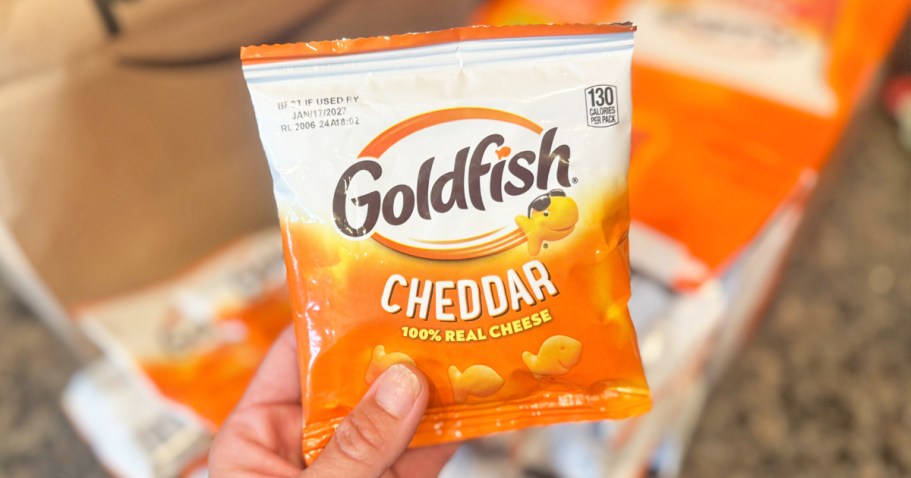 Goldfish Crackers 20-Count Variety Pack Just $6.57 Shipped on Amazon