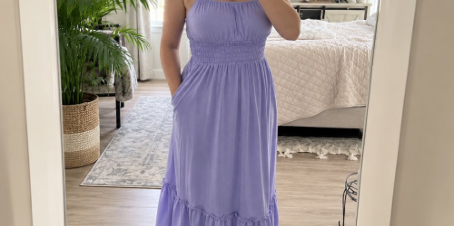 Women’s Maxi Dress w/ Pockets Only $14.99 on Amazon (Reg. $38)