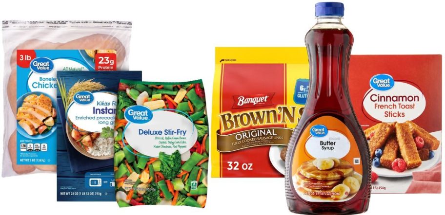 Great Value Stir-Fry Meal Bundle and French Toast Meal Bundle