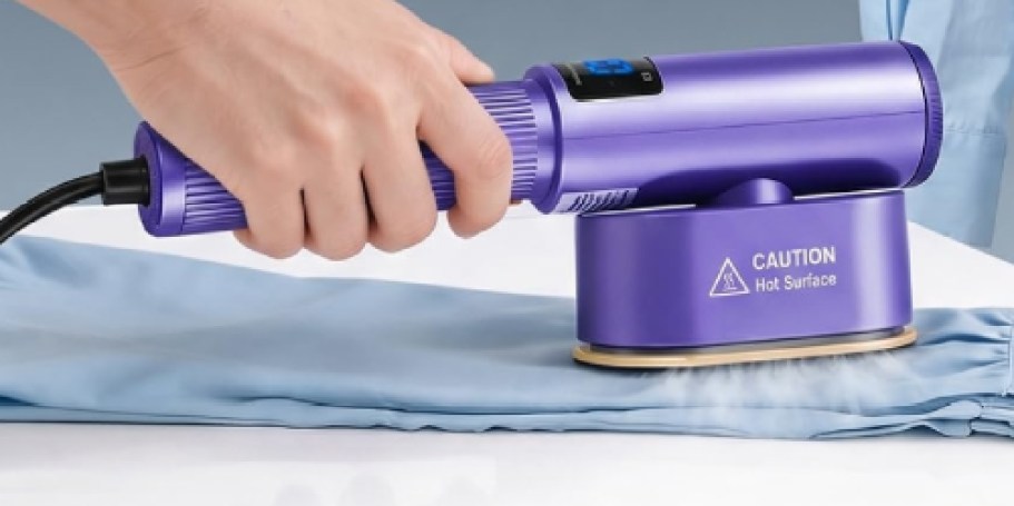 Travel 2-in-1 Iron & Garment Steamer Just $22.49 Shipped on Amazon (Reg. $70)