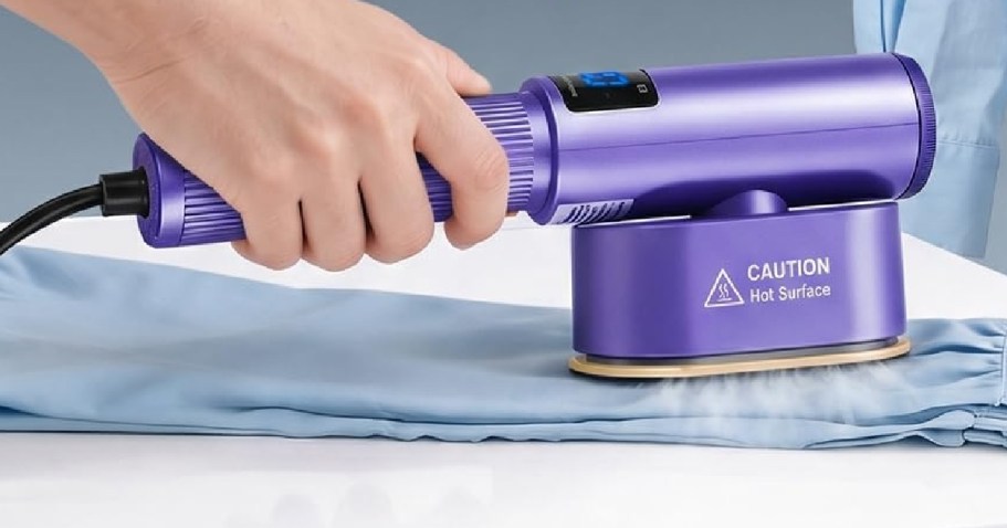 Travel 2-in-1 Iron & Garment Steamer Just $22.49 Shipped on Amazon (Reg. $70)