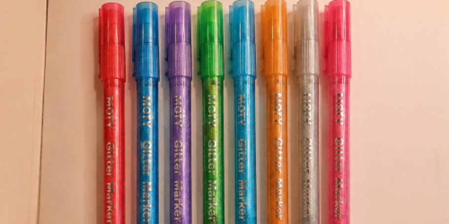 Glitter Markers 8-Pack Just $4.94 Shipped for Amazon Prime Members (Reg. $13)