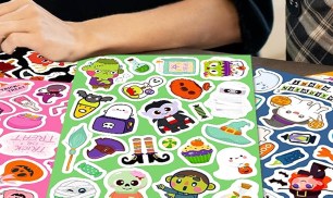 24 Sheets of Halloween Stickers Just $3.49 on Amazon (Perfect for Goodie Bags!)