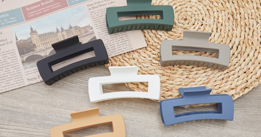 This Pack of 6 Hair Clips is Only $2.47 on Amazon