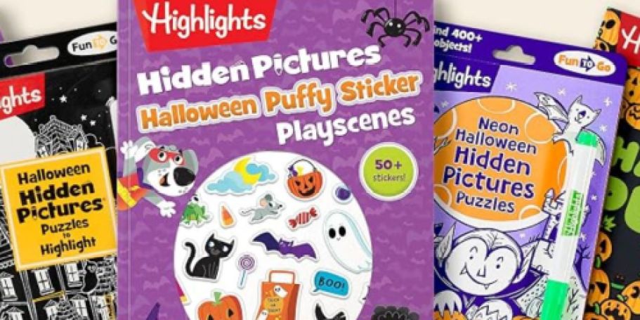 Highlights Halloween Hidden Pictures Activity Books from $5 on Amazon