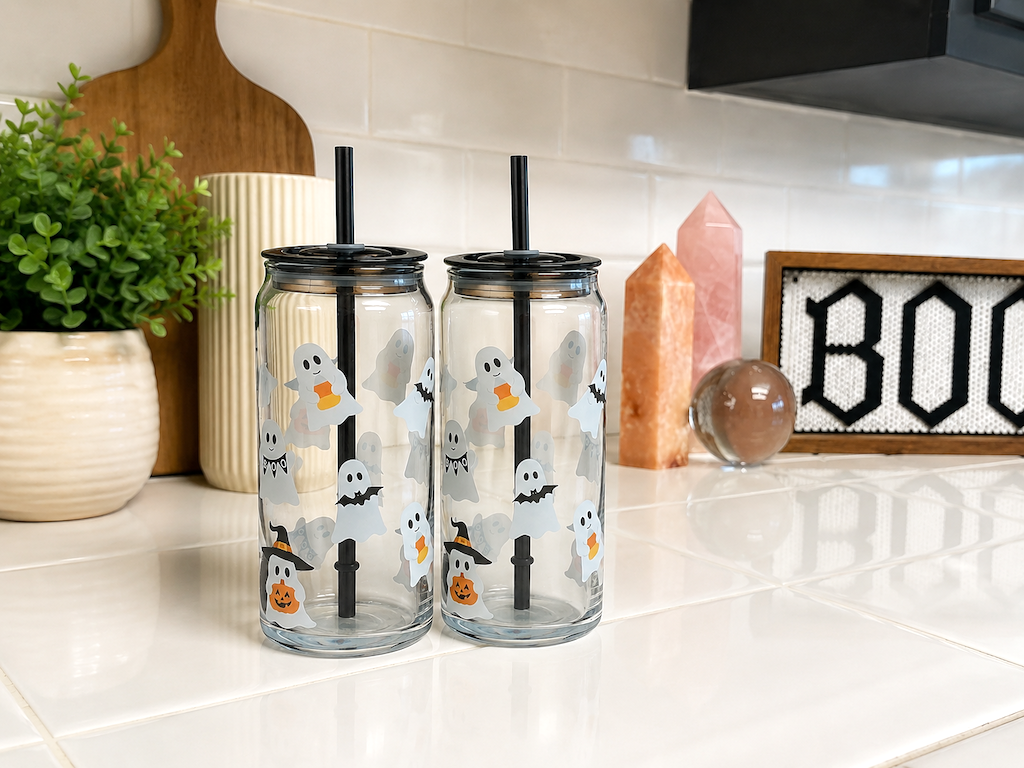 Halloween Glass Sipper 2-Packs Just $7.48 on Walmart.com (Sold Out Fast Last Year!)