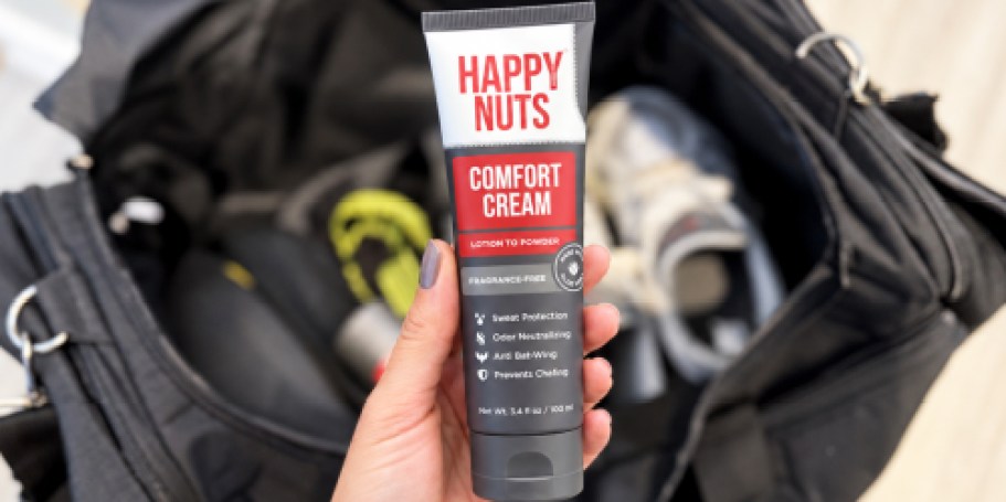 Happy Nuts Comfort Cream Just $9.74 Shipped on Amazon (Reg. $20)