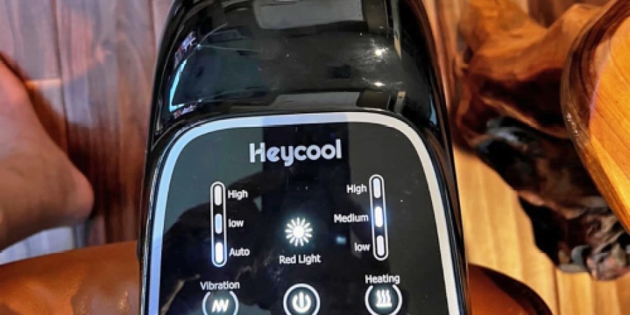 Red Light Heated Knee Massager Only $29.59 Shipped for Amazon Prime Members (Reg. $70)