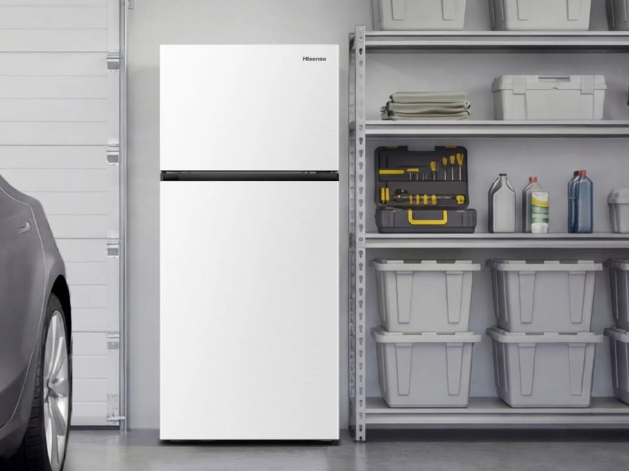 Hisense PureSpace Counter-Depth Garage Ready Top-Freezer Refrigerator
