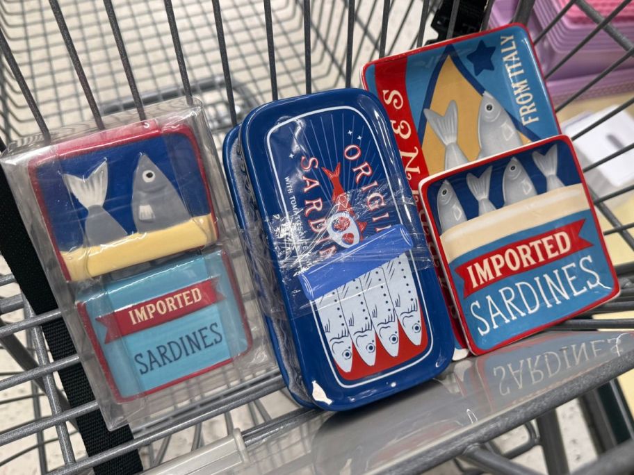 Sardine tabletop Decor at Hobby Lobby